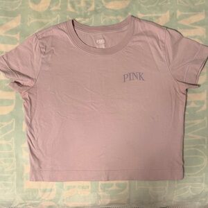 PINK Victoria's Secret Lavender Tee